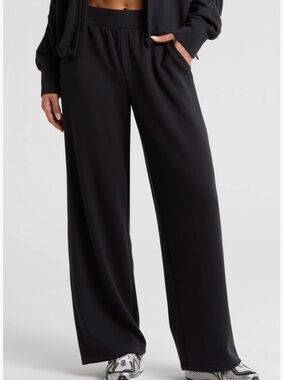 Zella Black Ultra Soft High Waist Straight Leg Pants XS